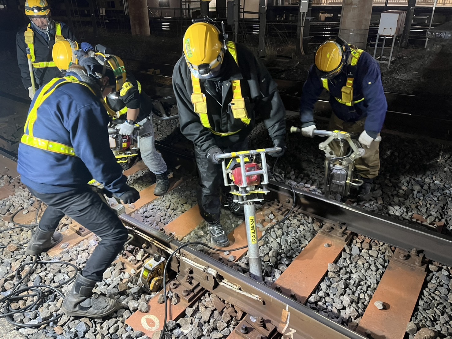 マクラギ交換